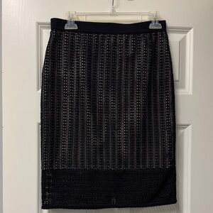 Ann Taylor Size 4 Elegant Black Women's Skirt